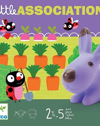 Gra planszowa Królik w Ogrodzie Djeco, OSOBY - Prezent dla dziecka
