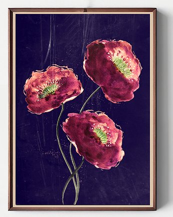 Kwiaty. Plakat, Malgorzata Domanska
