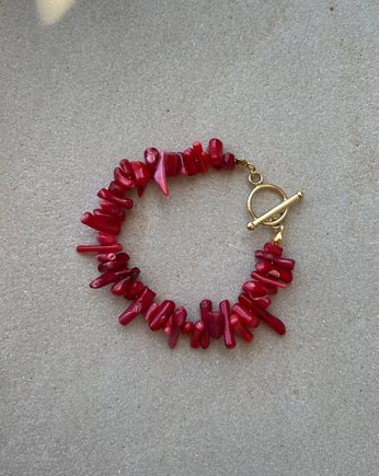 Bransoletka RED CORAL, Elize