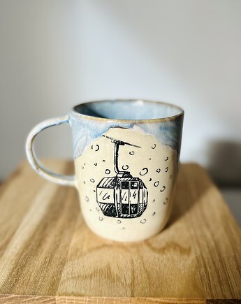 Kubek Powrót na Stok, 400 ml, Ganna.pottery