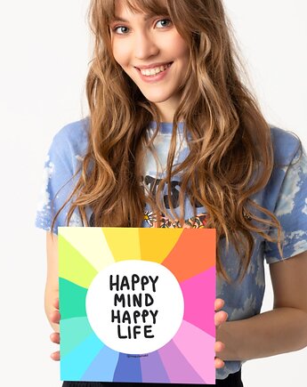 Plakat - Happy Mind, IvoAdventures