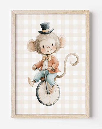 Plakat Na Ścianę Dla Dzieci Bajkowy Cyrk nr. 5, Dekoracjan