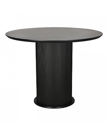 Stół Okrągły Mondello Czarny 100 cm, MIA home