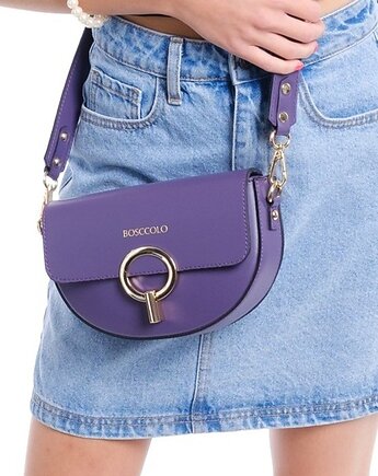 Torebka skórzana crossbody  (7118), BOSCCOLO