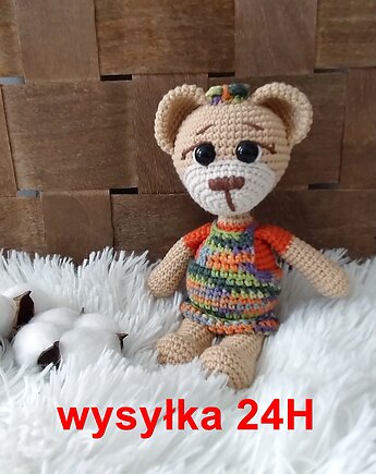 Miś Pola, misia, misio, baletnica, szydlAnki