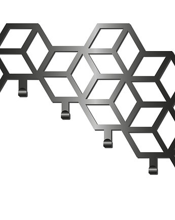 Nowoczesny Wieszak Z Kolekcji Simple Geometryczne Wg22, K&M Design