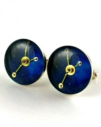 Spinki Drobiny przeznaczenia  dla "Raka" + Pudełko, DROBINY CZASU