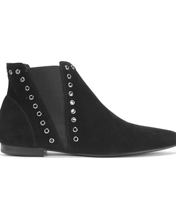 Czarne BOTKI DAMSKIE JESSY, Rita Krzysiek HANDMADE SHOES