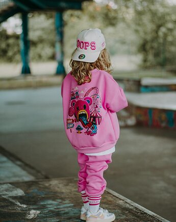Dres oversize Teddyland różowy, BejbiStory
