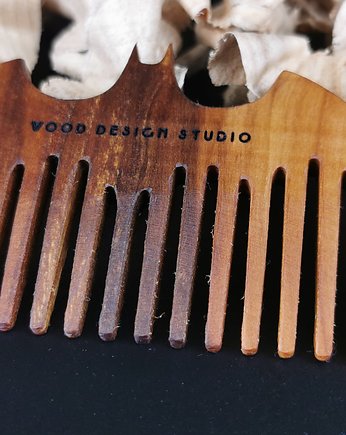 Drewniany grzebień do brody - BATMAN, Wood Design Studio