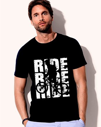 Koszulka organiczna z nadrukiem Ride, ART ORGANIC