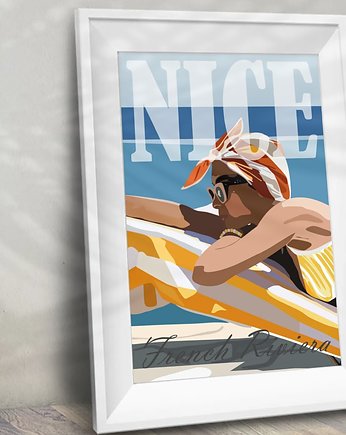 Plakat Na plaży w Nicei, Tableau Edition