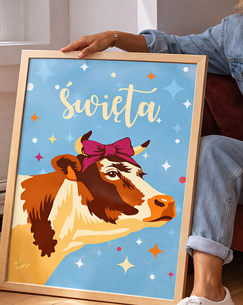 Plakat  Krowa, Project 8