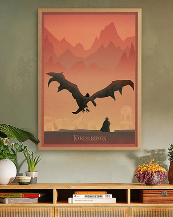 Plakat Władca Pierścieni: Dwie wieże / The Lord of the Rings, minimalmill