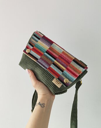 Torebka L E A Forest Tokyo-mini torebka sztruks/żakard, Słodkiego Miłego Szycia