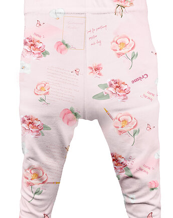 Legginsy niemowlęce bambusowe HEGE glamour, Jamiks