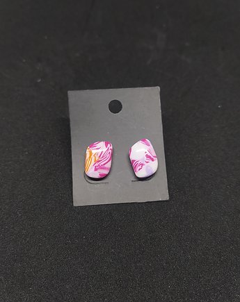 Kolczyki mini kolorowe, TymiankowyLife