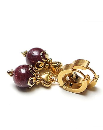 Kolczyki Alloys Collection - Rubiny vol. 2 , KiKa pracownia