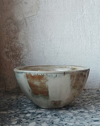 Miska beżowo - kremowa, MOM S HANDMADE