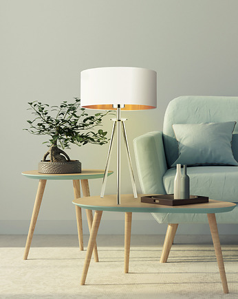 Lampa stołowa na 3 nogach w stylu nowoczesnym ALTA GOLD, LYSNE