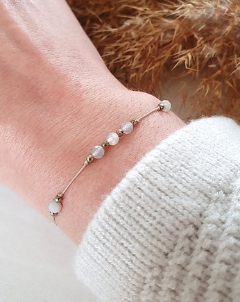 bransoletka z kamieniem słonecznym, LEI handmade 