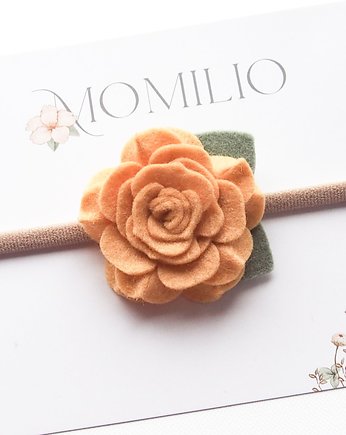 Opaska do włosów z kwiatuszkiem camelia, Momilio