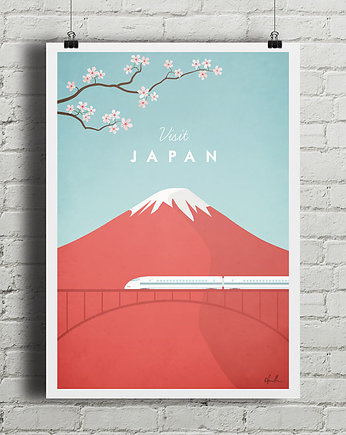 Japonia - vintage plakat, OKAZJE - Prezenty na 18 dla syna
