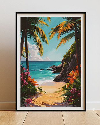 Plakat - Beach life, Harry Monkey