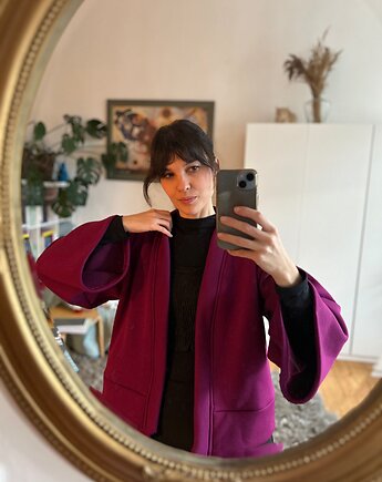 Bluza CLARA / amarant, BAMBA Concept