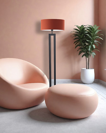 Designerska lampa podłogowa do salonu KALIFORNIA, LYSNE