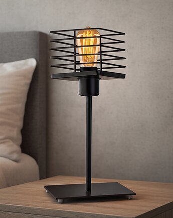 Druciana lampka nocna PEGU LOFT , lampy loftowe LYSNE LOFT