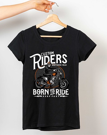Koszulka  z nadrukiem Riders, ART ORGANIC