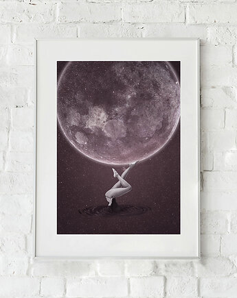 Plakat 50x70 - Pełnia, Kamila Lenarcik
