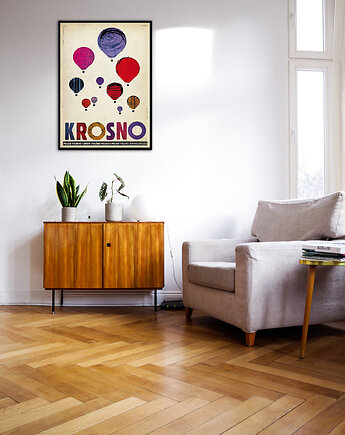 Plakat Krosno (R. Kaja) 98x68 cm, Galeria LueLue