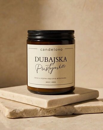 Dubajska Pustynia świeca sojowa, Candelovo