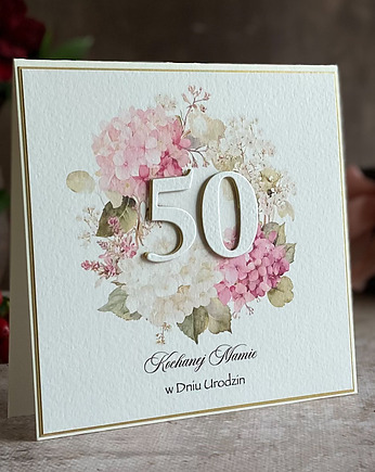 Kartka urodzinowa z kopertą prezentową, BH 75d, Anna Art and Crafts