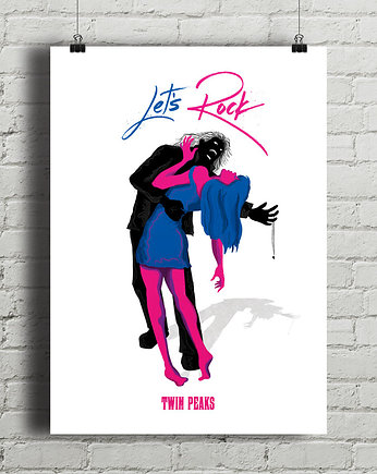 Plakat Twin Peaks, minimalmill