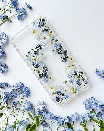 Etui na telefon- błękitna ramka, fernandfelt