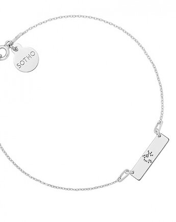 Srebrna bransoletka z konstelacją Strzelca, SOTHO