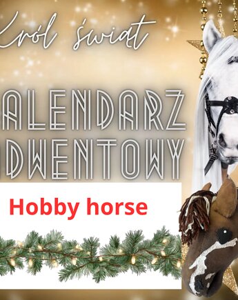 KALENDARZ 24 OKIENKA dla hobby horse/ realistic horse, KHT ARIA