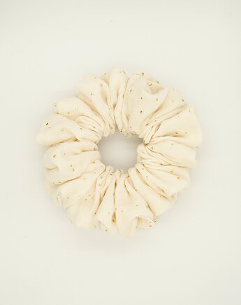 Scrunchie muślinowa gumka do włosów, Magic Needles