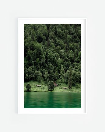 Zielony krajobraz Plakat, Katarzyna Kątna