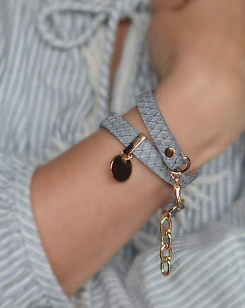 lea snake grey gold ring, barboleta