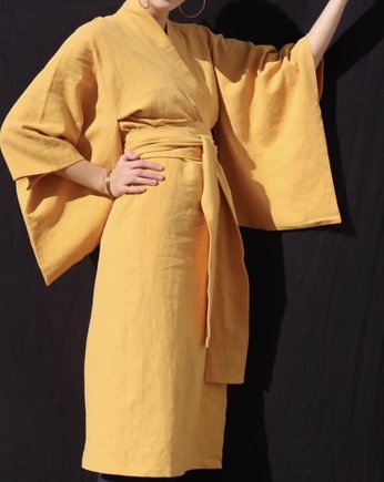 Kimono YUKATA długie 125 cm / 135 cm, TATAMIHOME