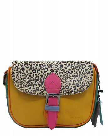 Listonoszka torebka damska skóra naturalna kolorowa oryginalna OLIVKA, Olivka Warsaw