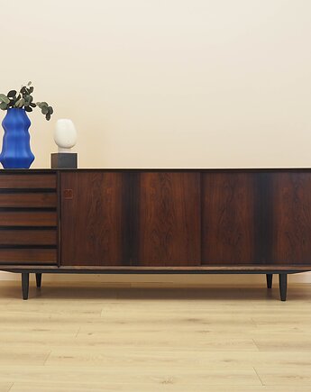 Sideboard palisandrowy, duński design, lata 70, produkcja: Dania, Przetwory design