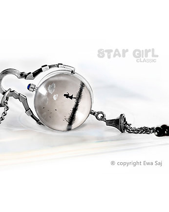 Star Girl Classic, Obłoki - sferyczny zegarek., Ewa Saj Fotografie