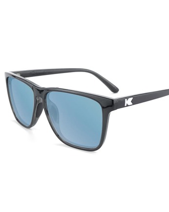 Czarne okulary przeciwsłoneczne Jelly Black Fast Lanes, SunloversSunglasses