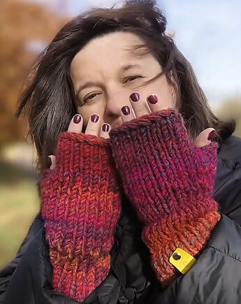 MAXCOLOR mitenki "wesoły melanż", sploteka