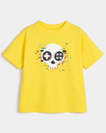 Koszulka dziecięca w kolorze żółtym Illuminating, Crisscross